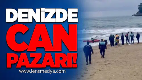 Ters dönen botun üzerinde iki kişi mahsur kaldı