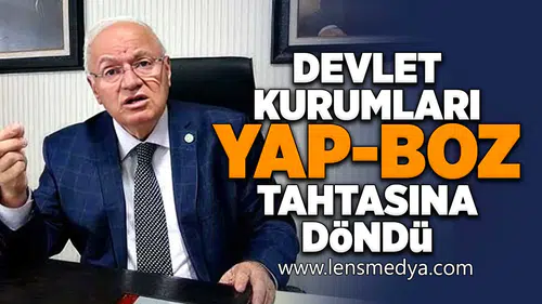 Devlet Kurumları yap-boz tahtasına döndü!