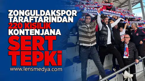 Zonguldakspor taraftarından 220 kişilik kontenjana sert tepki!