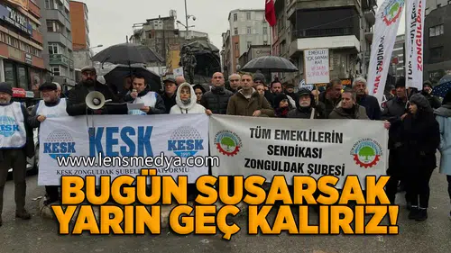 Bugün susarsak yarın geç kalırız!