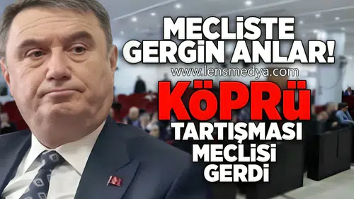 Köprü tartışması meclisi gerdi!
