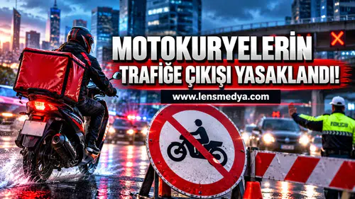 ZONGULDAK’TA MOTOSİKLET VE MOTOKURYELERİN TRAFİĞE ÇIKIŞI YASAKLANDI!