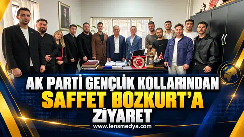 AK PARTİ GENÇLİK KOLLARINDAN SAFFET BOZKURT’A ZİYARET