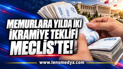 Memurlara yılda iki ikramiye teklifi Meclis’te!