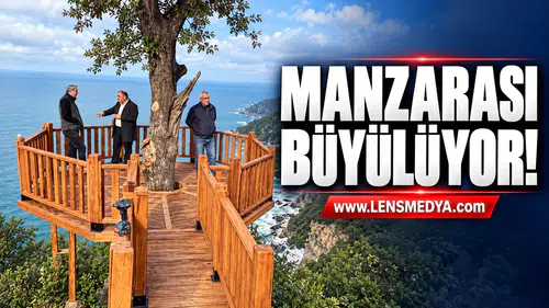 Manzarası büyülüyor!
