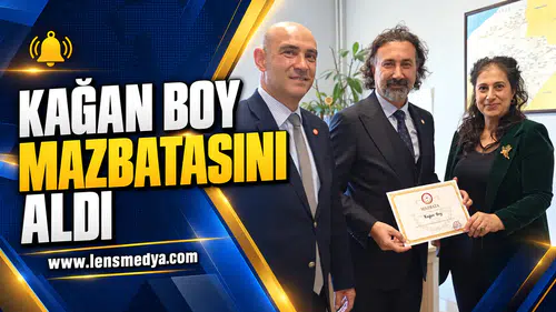 KAĞAN BOY MAZBATASINI ALDI