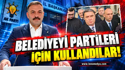 Çağlayan'dan sert tepki: Belediyeyi kendi çıkarları için kullandılar!