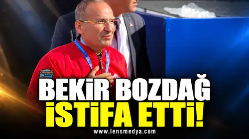 Bekir Bozdağ istifa etti!