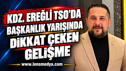 Kdz. Ereğli Ticaret ve Sanayi Odası’nda (TSO) seçim sonrası başkanlık yarışıyla ilgili dikkat çeken bir gelişme yaşandı.