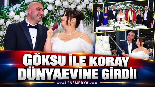 Göksu ile Koray dünya evine girdi!