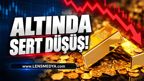 Altında sert düşüş!
