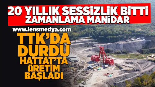 TTK'da durdu, HATTAT'ta üretim başladı!