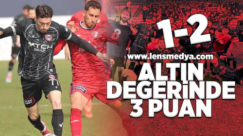 Zonguldakspor altın değerinde 3 puan ile dönüyor!