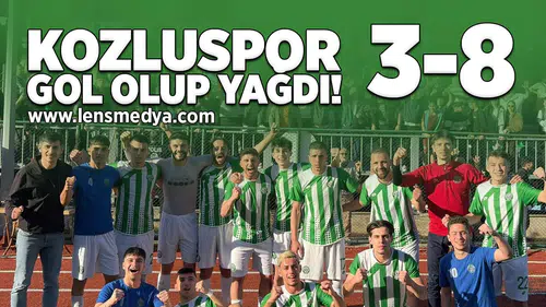 Kozlu Belediyespor gol olup yağdı!