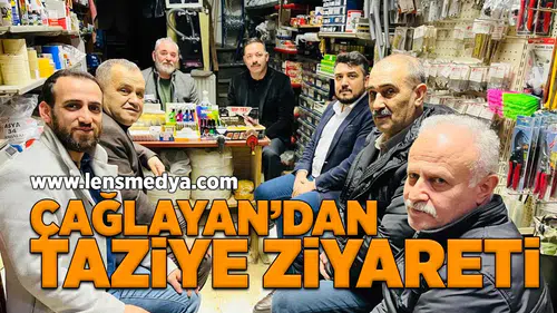 Çağlayan'dan taziye ziyareti!