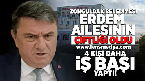 Zonguldak Belediyesi Tahsin Erdem'in çiftliği oldu!
