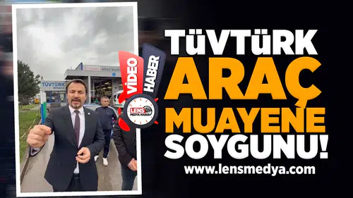 TÜVTÜRK araç muayene soygunu son bulsun!
