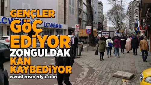 Gençler göç ediyor, Zonguldak kan kaybediyor!