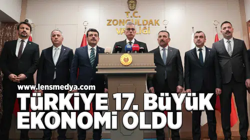Türkiye en büyük 17. ekonomi oldu!