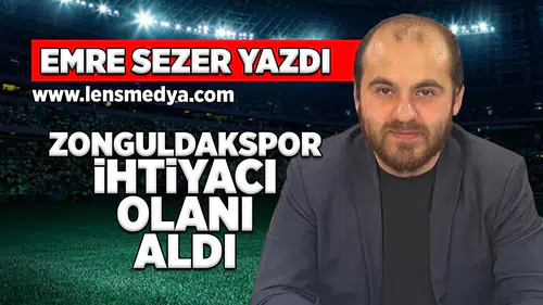 Zonguldakspor ihtiyacı olanı aldı