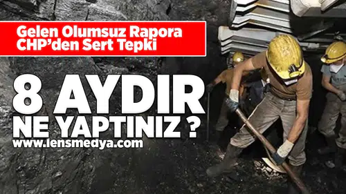 CHP'den sert tepki: 8 aydır ne yaptınız?