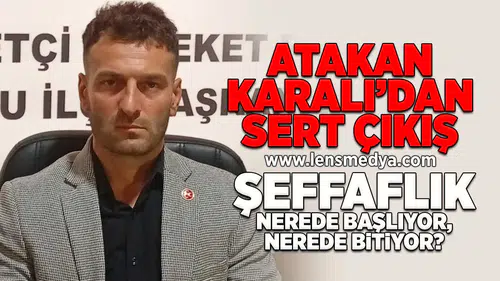 Şeffaflık nerede başlıyor, nerede bitiyor!