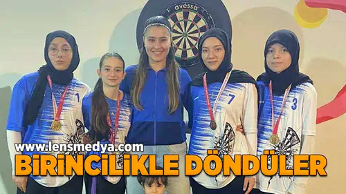 Birincilikle döndüler!