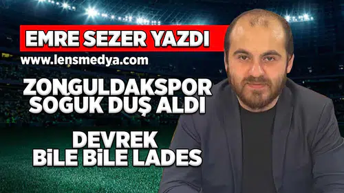 Zonguldakspor soğuk duş aldı - Devrek bile bile lades!