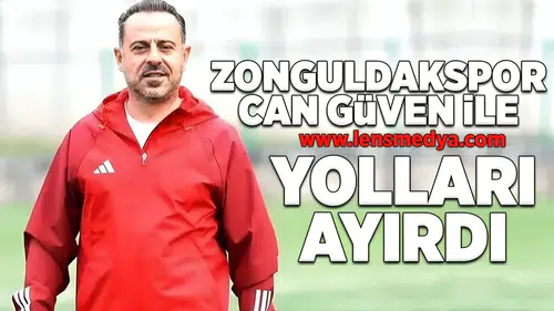 Zonguldakspor Can Güven ile yollarını ayırdı!