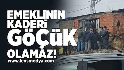 Emeklinin kaderi göçük olamaz!
