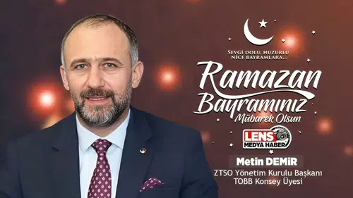 Metin Demir'in Ramazan Bayramı Mesajı