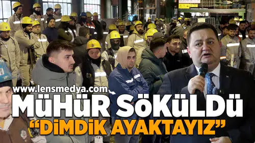 Hakan Yeşil: "Dimdik ayaktayız!"