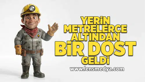 Yerin metrelerce altından bir dost geldi!