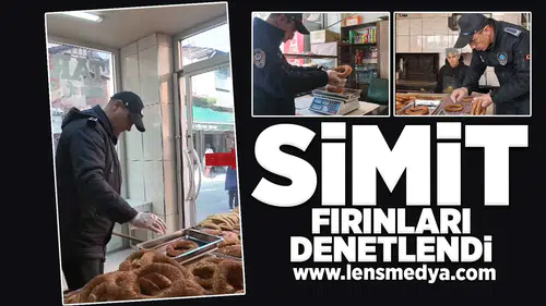 Simit fırınları denetlendi!