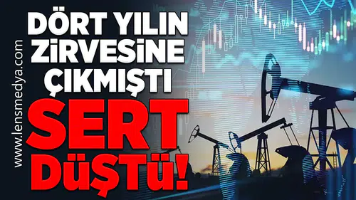 4 yılın zirvesine çıkmıştı, sert düştü!