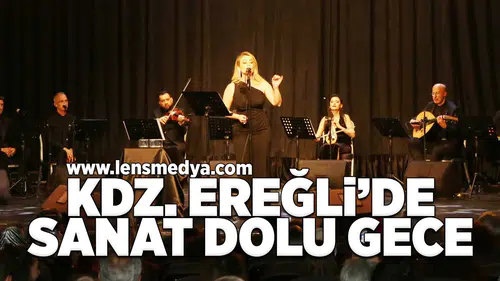 Kdz. Ereğli'de sanat dolu gece!