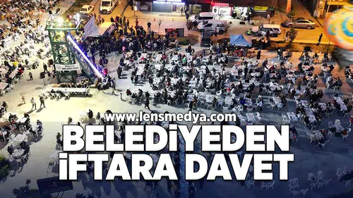 Belediyeden iftara davet!