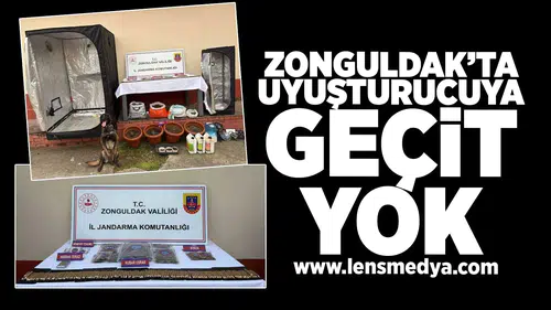 Zonguldak'ta uyuşturucuya geçit yok!