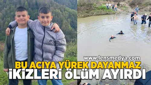 İkizleri ölüm ayırdı!
