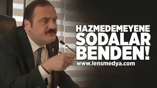Hazmedemeyene sodalar benden!
