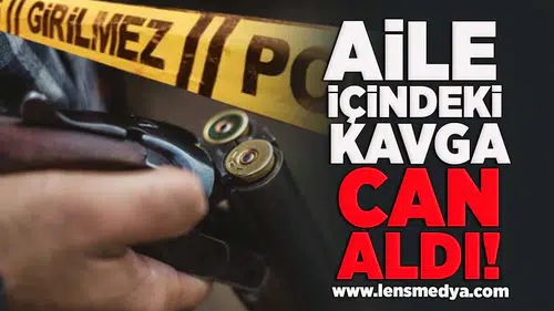 Aile içindeki kavga can aldı