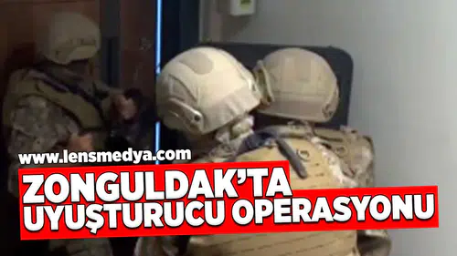 Zonguldak'ta uyuşturucu operasyonu