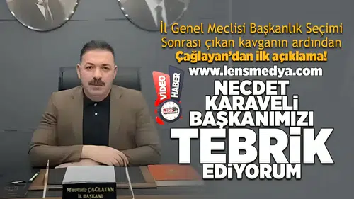Çağlayan Karaveli'yi tebrik etti!