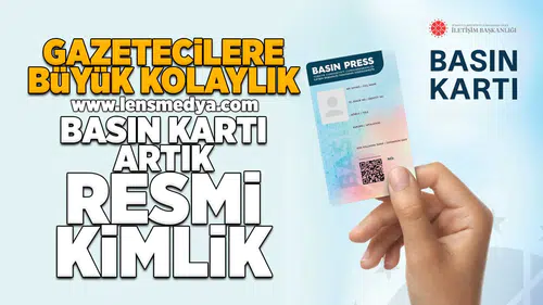 İçişleri Bakanlığı'ndan gazetecilere büyük kolaylık!