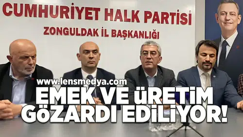 Emek ve Üretim gözardı ediliyor!