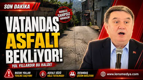Vatandaş asfalt bekliyor... Başkan yama yapıyor!