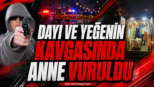 DAYI İLE YEĞENİN KAVGASINDA ANNE VURULDU!