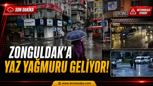 Yağışlı hava geliyor!