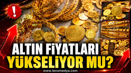 ALTIN FİYATLARI YÜKSELİŞE GEÇTİ