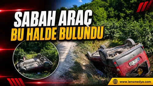 Sabah araç bu halde bulundu!